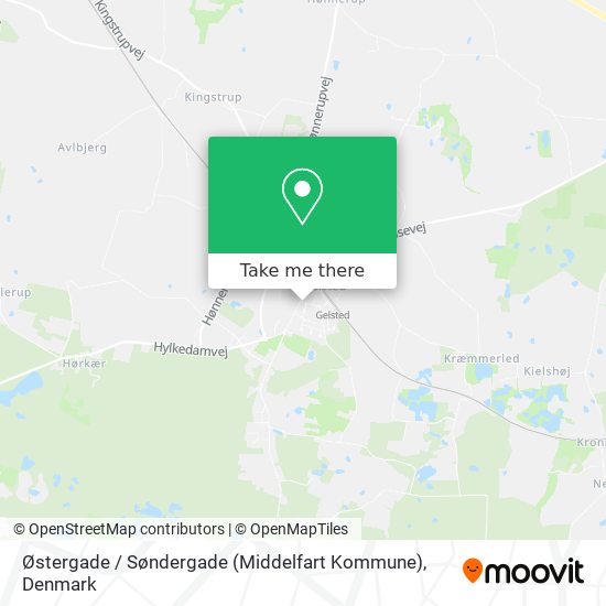 Østergade / Søndergade (Middelfart Kommune) map