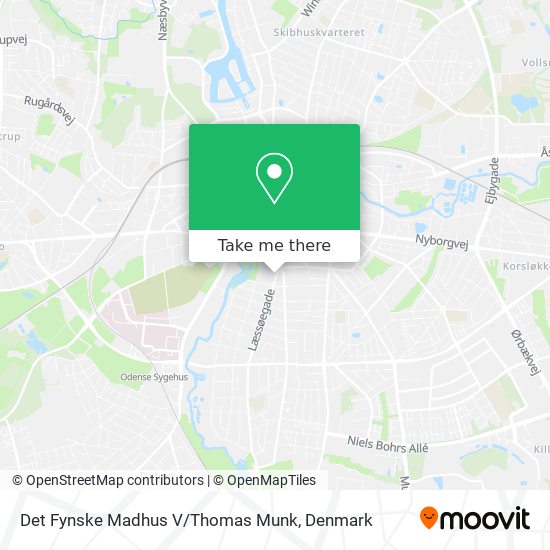 Det Fynske Madhus V / Thomas Munk map