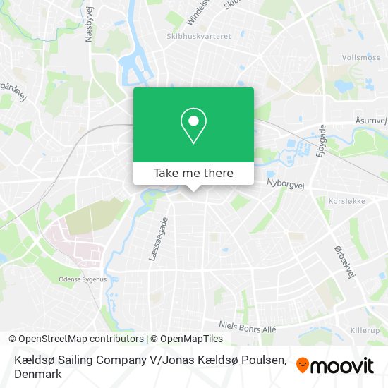 Kældsø Sailing Company V / Jonas Kældsø Poulsen map