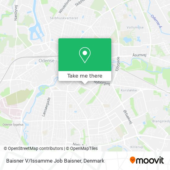 Baisner V/Issamme Job Baisner map