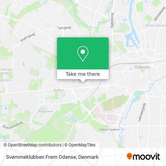 Svømmeklubben Frem Odense map