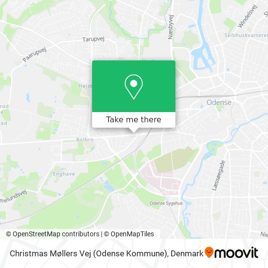 Christmas Møllers Vej (Odense Kommune) map