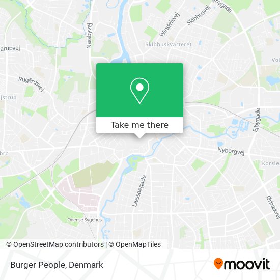 Burger People map