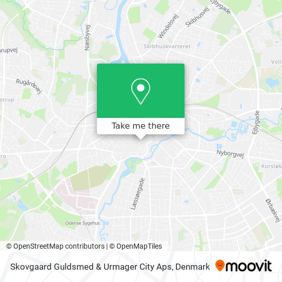 Skovgaard Guldsmed & Urmager City Aps map