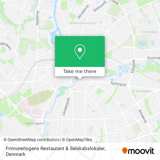 Frimurerlogens Restaurant & Selskabslokaler map