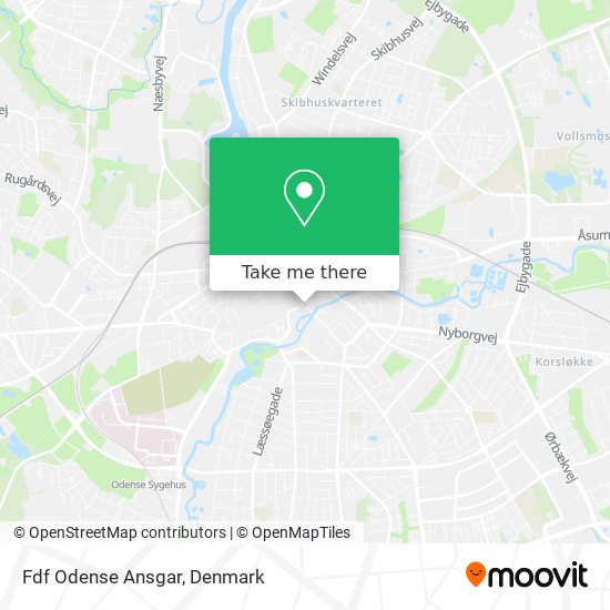 Fdf Odense Ansgar map