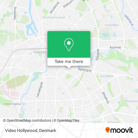 Video Hollywood map