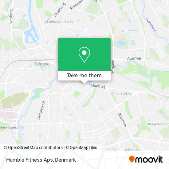 Humble Fitness Aps map