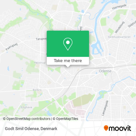 Godt Smil Odense map