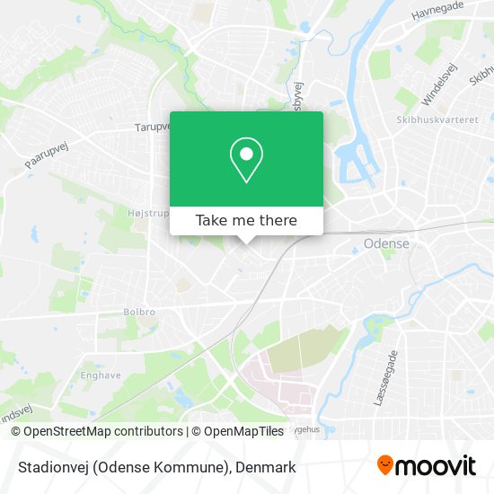 Stadionvej (Odense Kommune) map