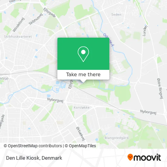 Den Lille Kiosk map