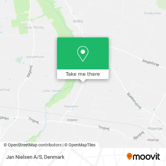Jan Nielsen A/S map