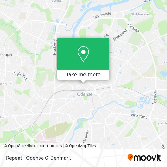 Repeat - Odense C map