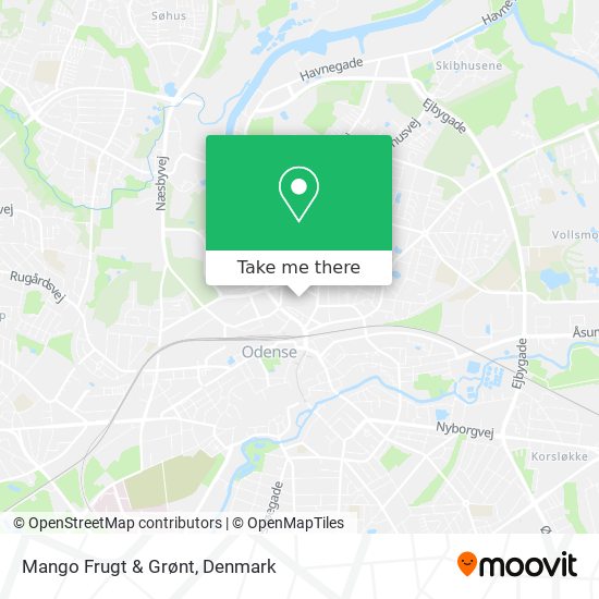 Mango Frugt & Grønt map