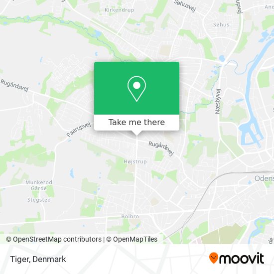 Tiger map