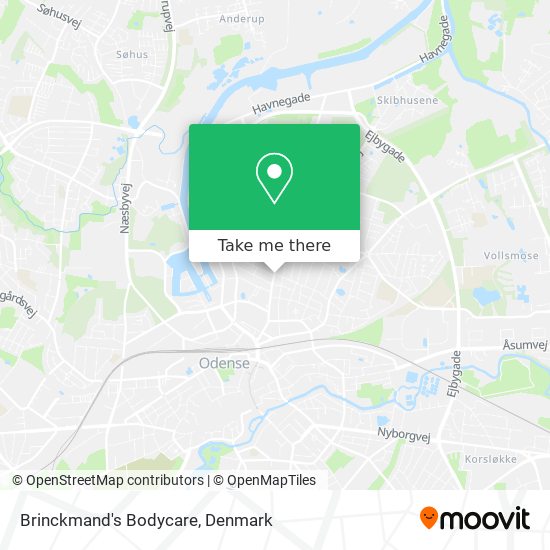 Brinckmand's Bodycare map