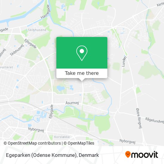 Egeparken (Odense Kommune) map