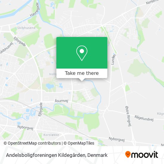 Andelsboligforeningen Kildegården map