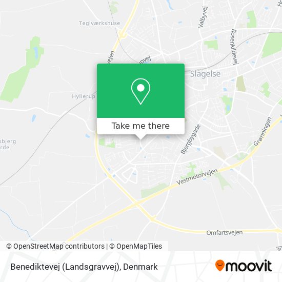 Benediktevej (Landsgravvej) map