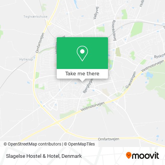 Slagelse Hostel & Hotel map