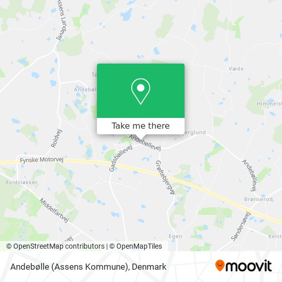 Andebølle (Assens Kommune) map