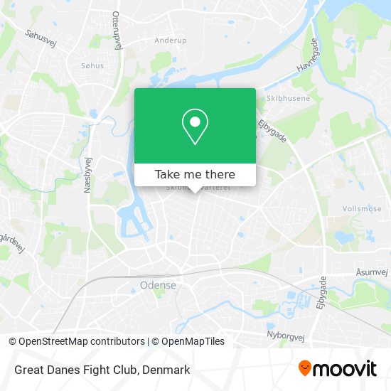 Great Danes Fight Club map