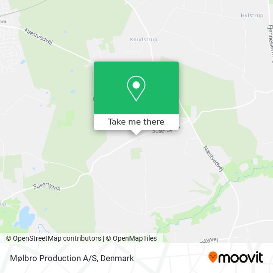 Mølbro Production A/S map
