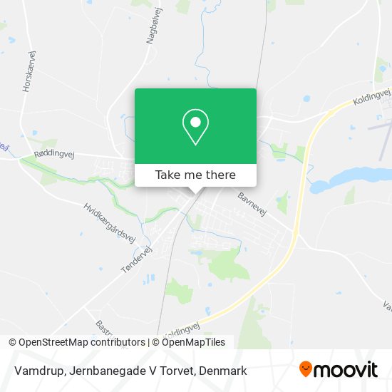 Vamdrup, Jernbanegade V Torvet map