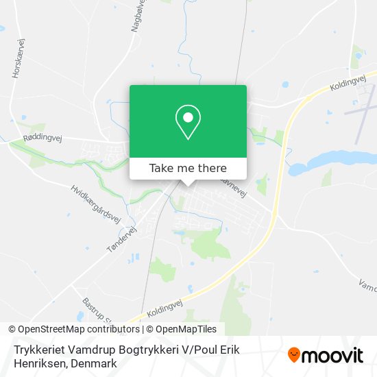 Trykkeriet Vamdrup Bogtrykkeri V / Poul Erik Henriksen map