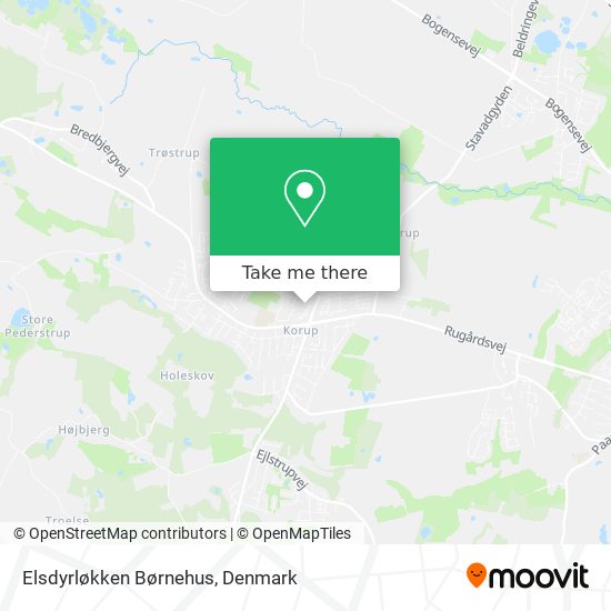 Elsdyrløkken Børnehus map