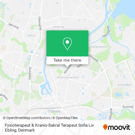 Fysioterapeut & Kranio-Sakral Terapeut Sofia Liv Ebling map
