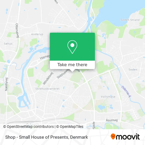 Shop - Small House of Presents map