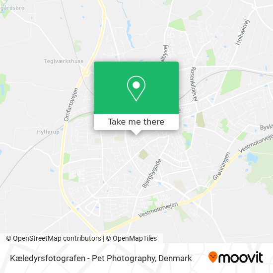 Kæledyrsfotografen - Pet Photography map