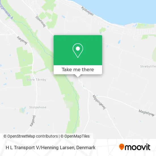 H L Transport V/Henning Larsen map