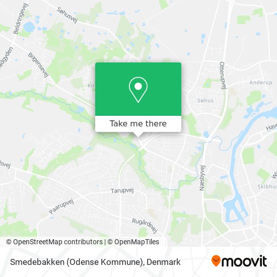 Smedebakken (Odense Kommune) map