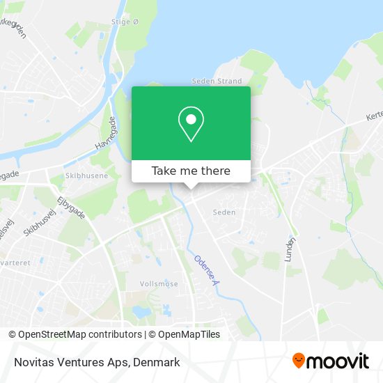 Novitas Ventures Aps map