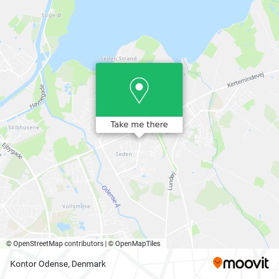 Kontor Odense map