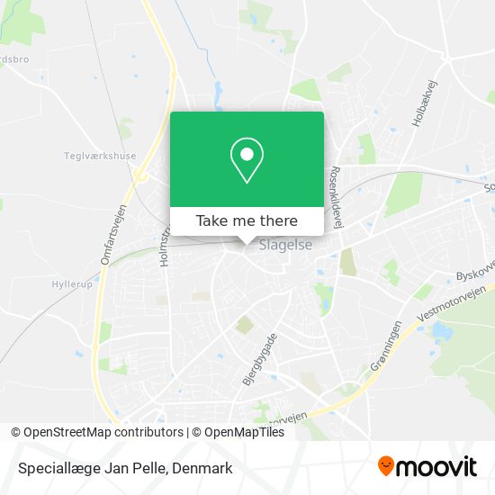 Speciallæge Jan Pelle map