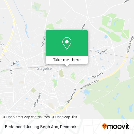 Bedemand Juul og Bøgh Aps map