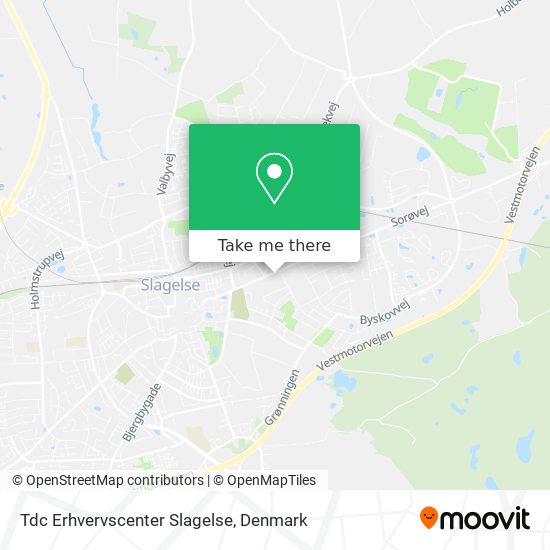 Tdc Erhvervscenter Slagelse map