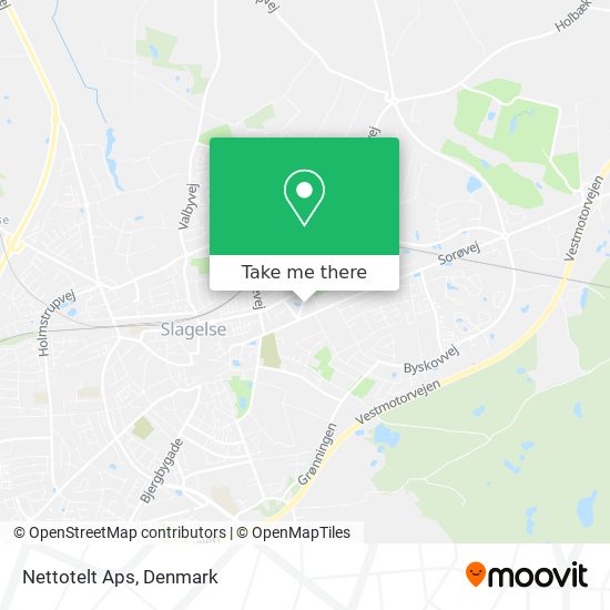 Nettotelt Aps map