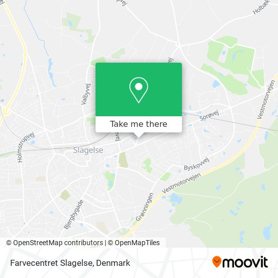 Farvecentret Slagelse map