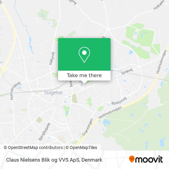 Claus Nielsens Blik og VVS ApS map