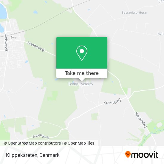 Klippekareten map