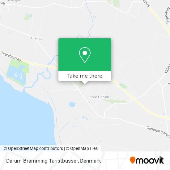 Darum-Bramming Turistbusser map