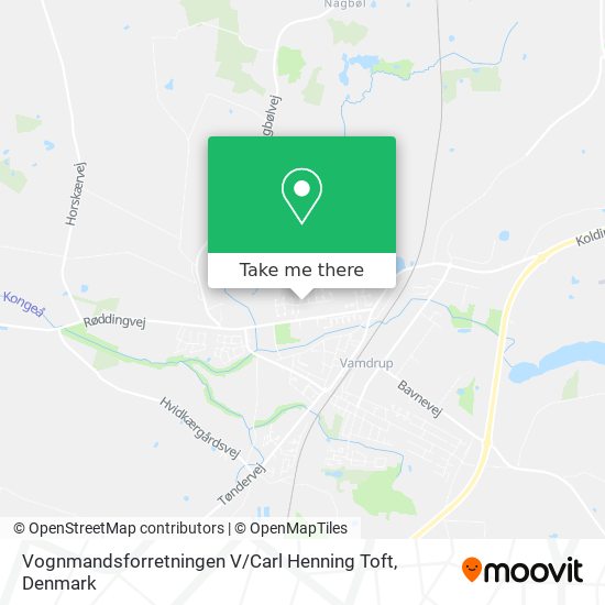 Vognmandsforretningen V / Carl Henning Toft map