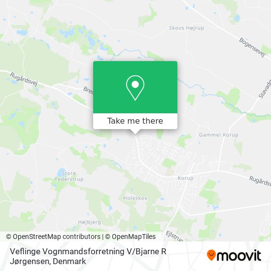 Veflinge Vognmandsforretning V / Bjarne R Jørgensen map