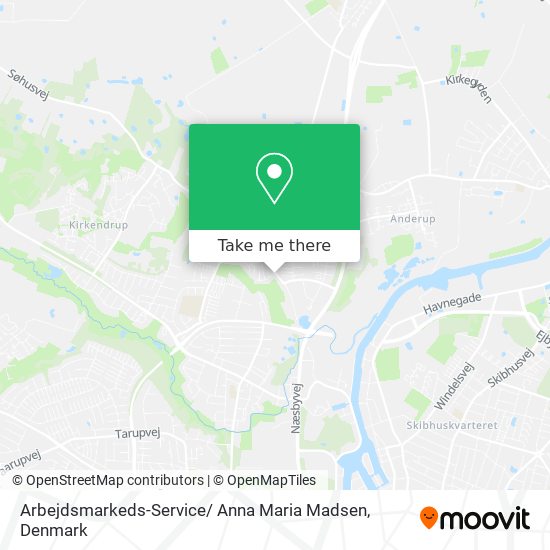 Arbejdsmarkeds-Service/ Anna Maria Madsen map