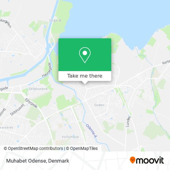 Muhabet Odense map