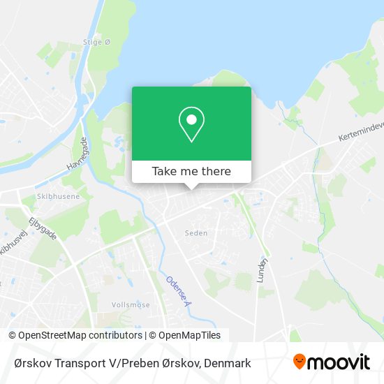 Ørskov Transport V / Preben Ørskov map